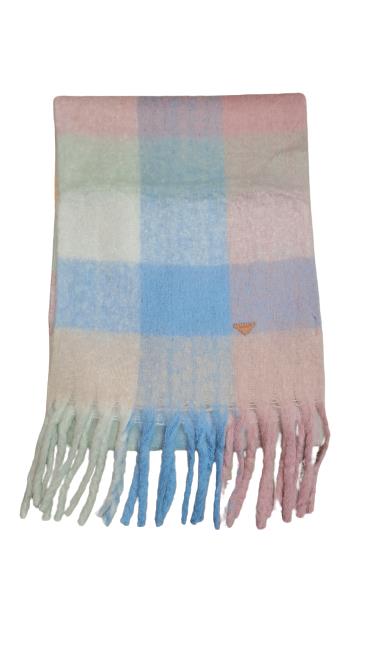 Bufanda Colores rosa2