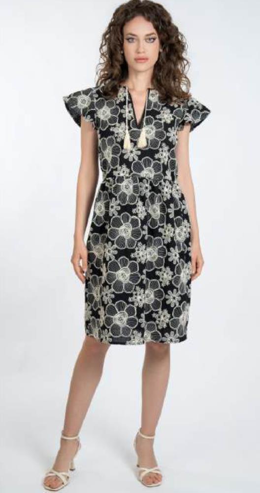 Vestido Bordado Alessandra