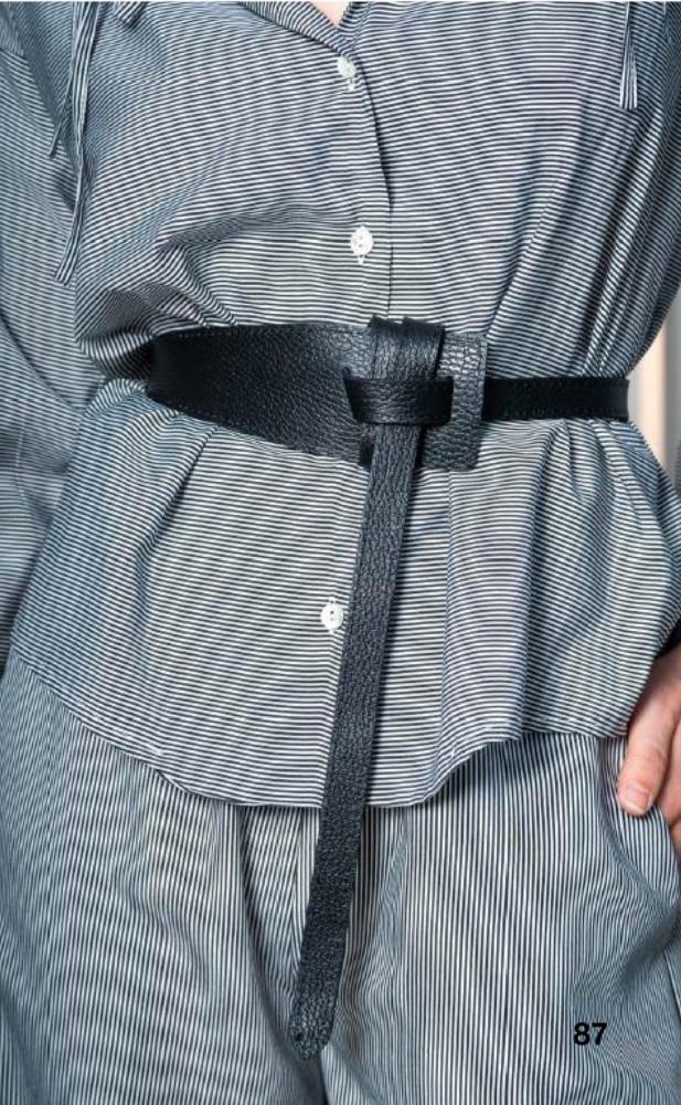 Cinturón Bella negro Alessandra