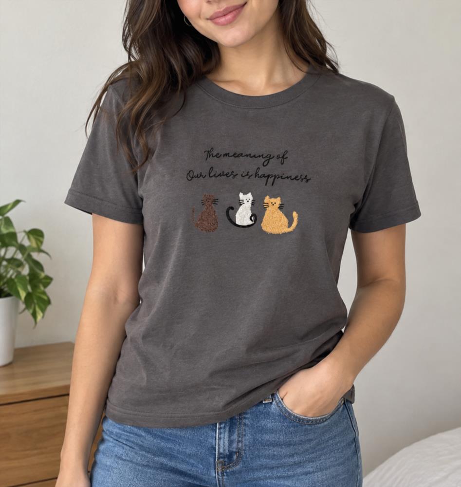 Camiseta Cats choco