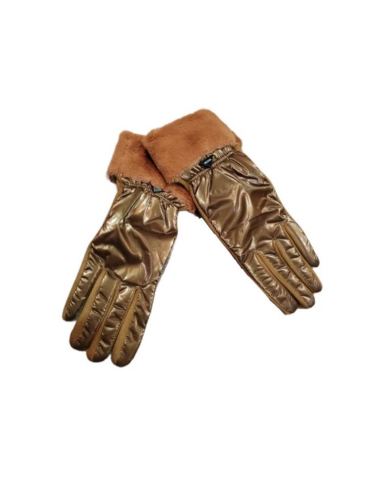 Guantes Metalizados bronce