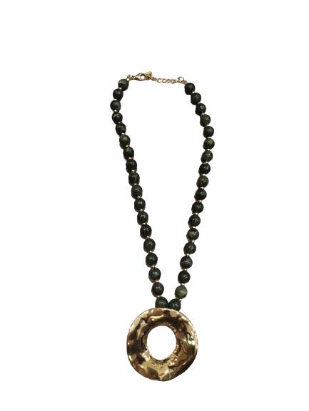 Collar Olivia verde Raviel