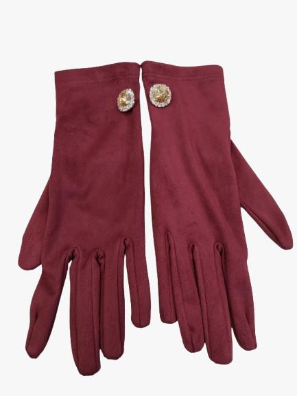 Guantes Soraya burdeos Alessandra