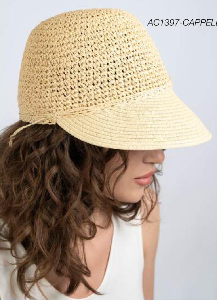 Gorro Basebaall natural Alessandra